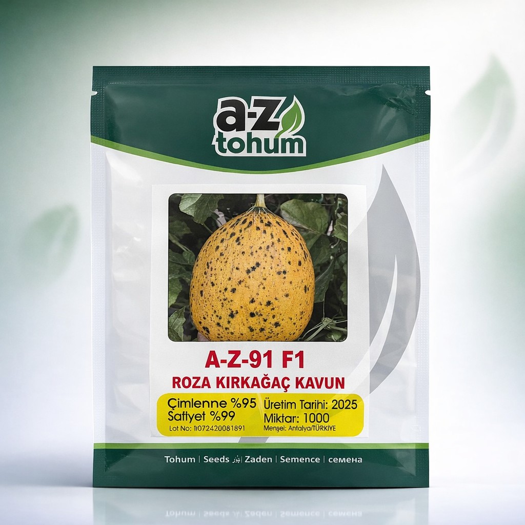 A-Z-91 F1 Roza Kırkağaç Kavun