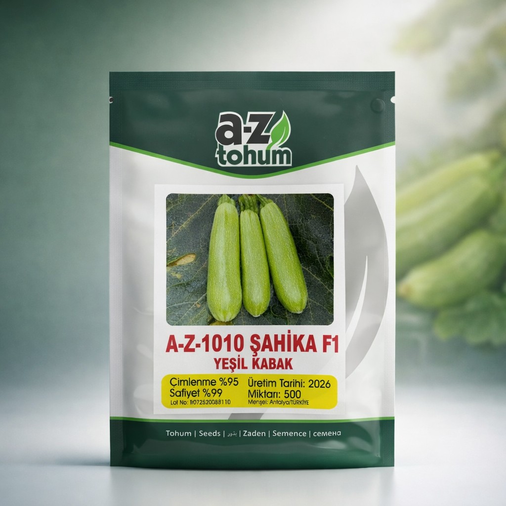 A-Z-1010 Şahika F1 Yeşil Kabak