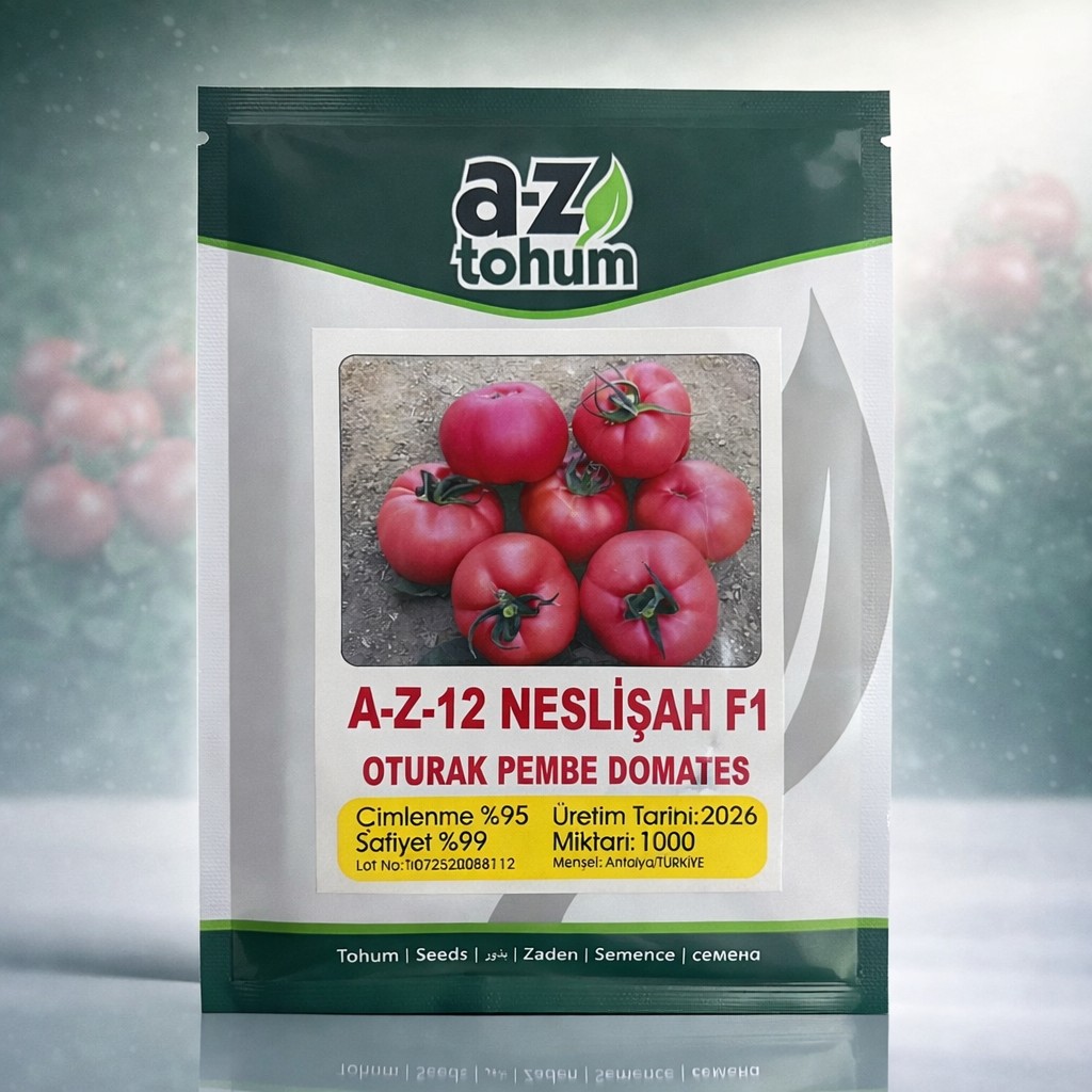 A-Z-12 Neslişah F1 Oturak Pembe Domates