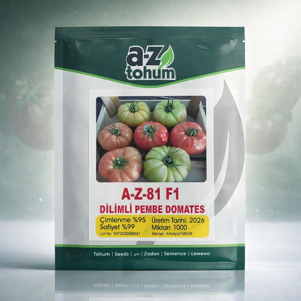A-Z-81 F1 Dilimli Pembe Domates